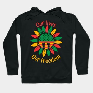 Juneteenth African American Freedom Black History Hoodie